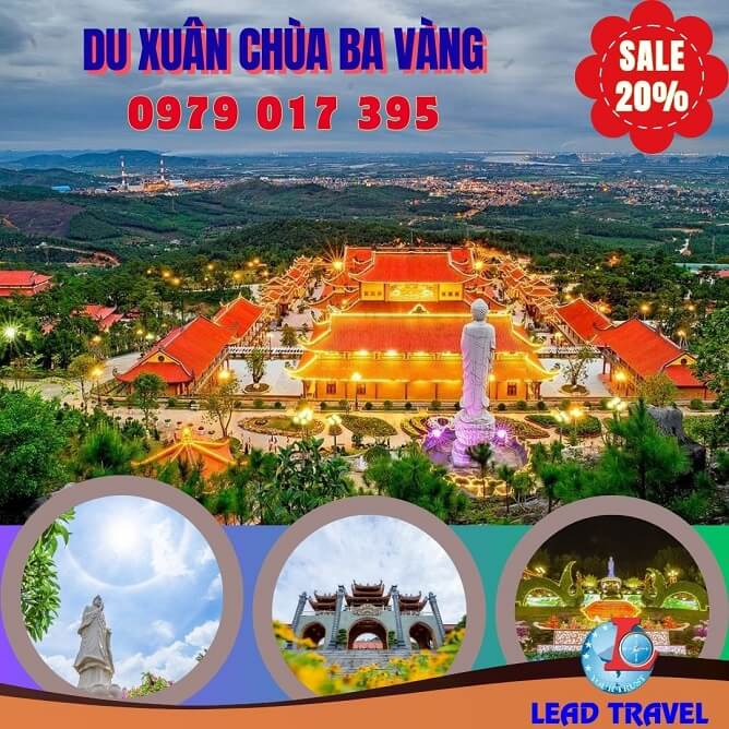 du lịch chùa ba vàng