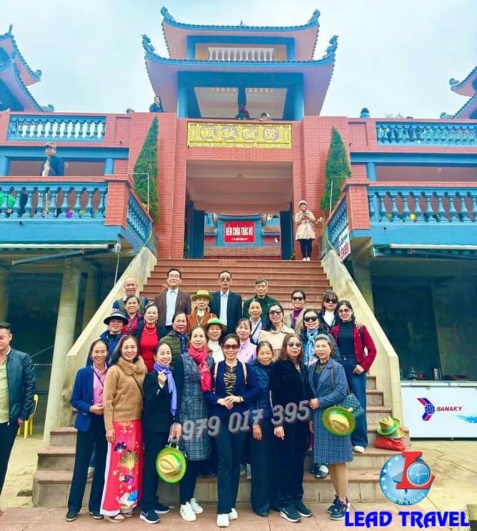 du lịch đền chúa thác bờ