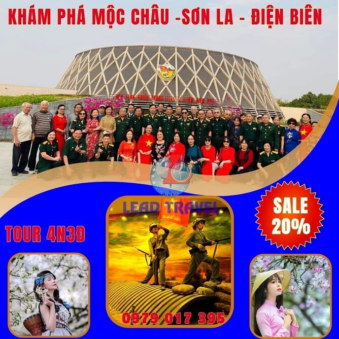 tour mộc châu sơn la điện biên 4 ngày 3 đêm